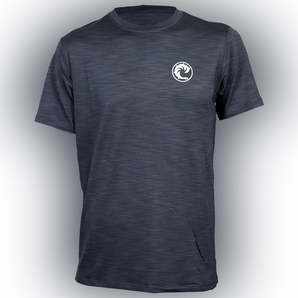 UPF 50 Grey Polyester T-shirt
